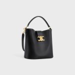 MEDIUM LOUISE BAG IN SMOOTH CALFSKIN BLACK - Image 2